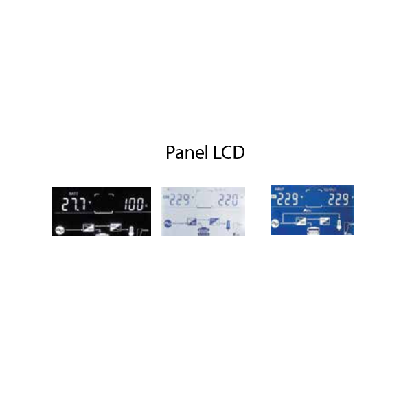 UPS Online Monofásica Kaise 6-10kVA_panel lcd